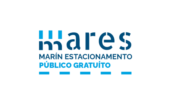 Proyecto de diseño gráfico del proyecto Mares para ordenar el espacio de aparcamiento público gratuito en Marín.